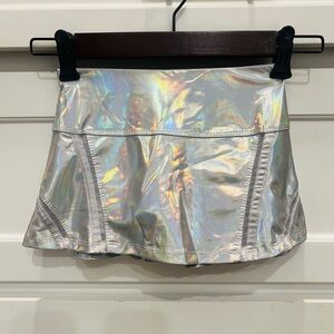 Lucky in Love Iridescent Skirt